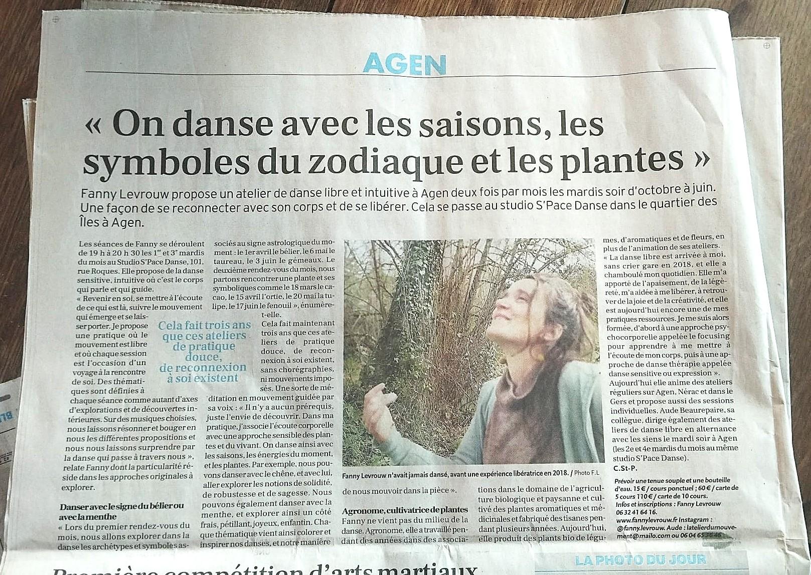 Article la depeche