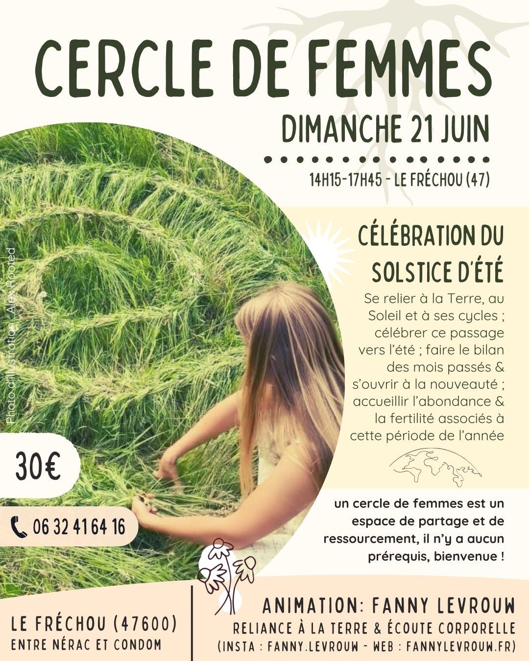 Cercle solstice juin 2026