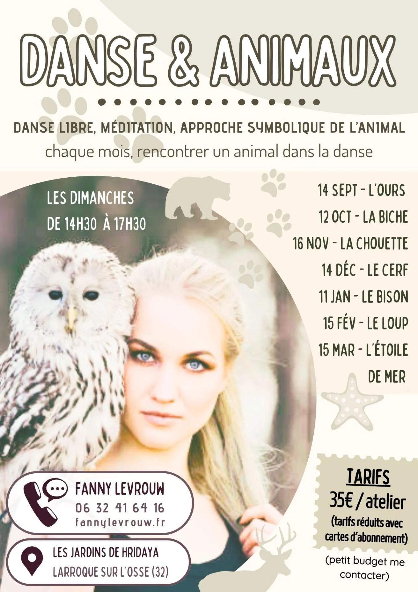 Danse animaux 2025